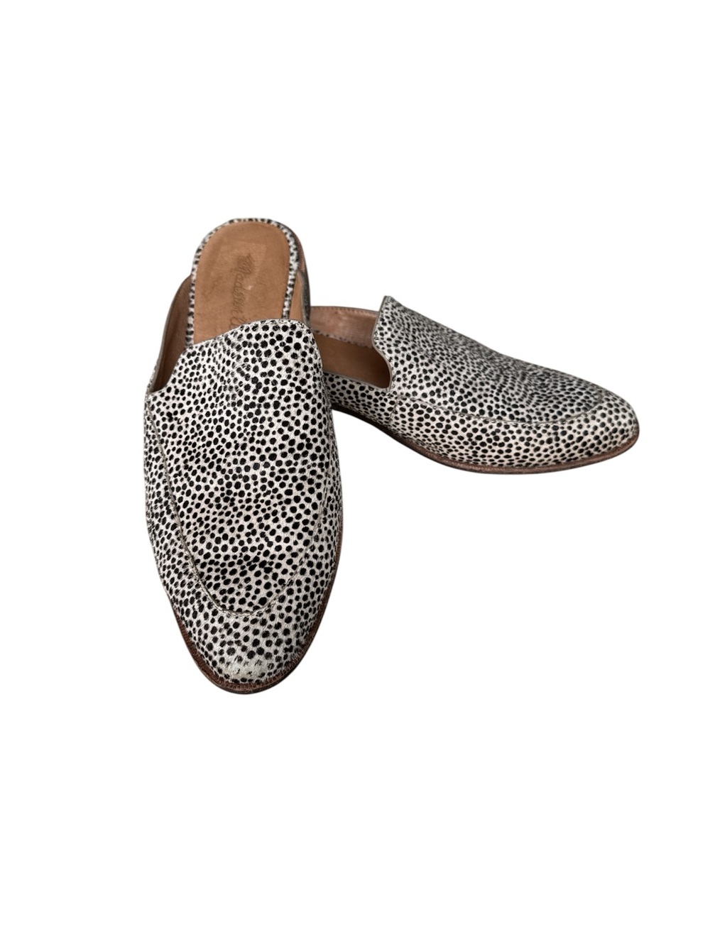 Madewell The Frances Loafer Mules Slides Women’s Size 8 Painted Calf Pattern